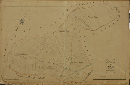 Luchy - Cadastre napoléonien, section A