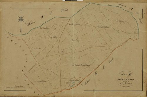 Luchy - Cadastre napoléonien, section E2