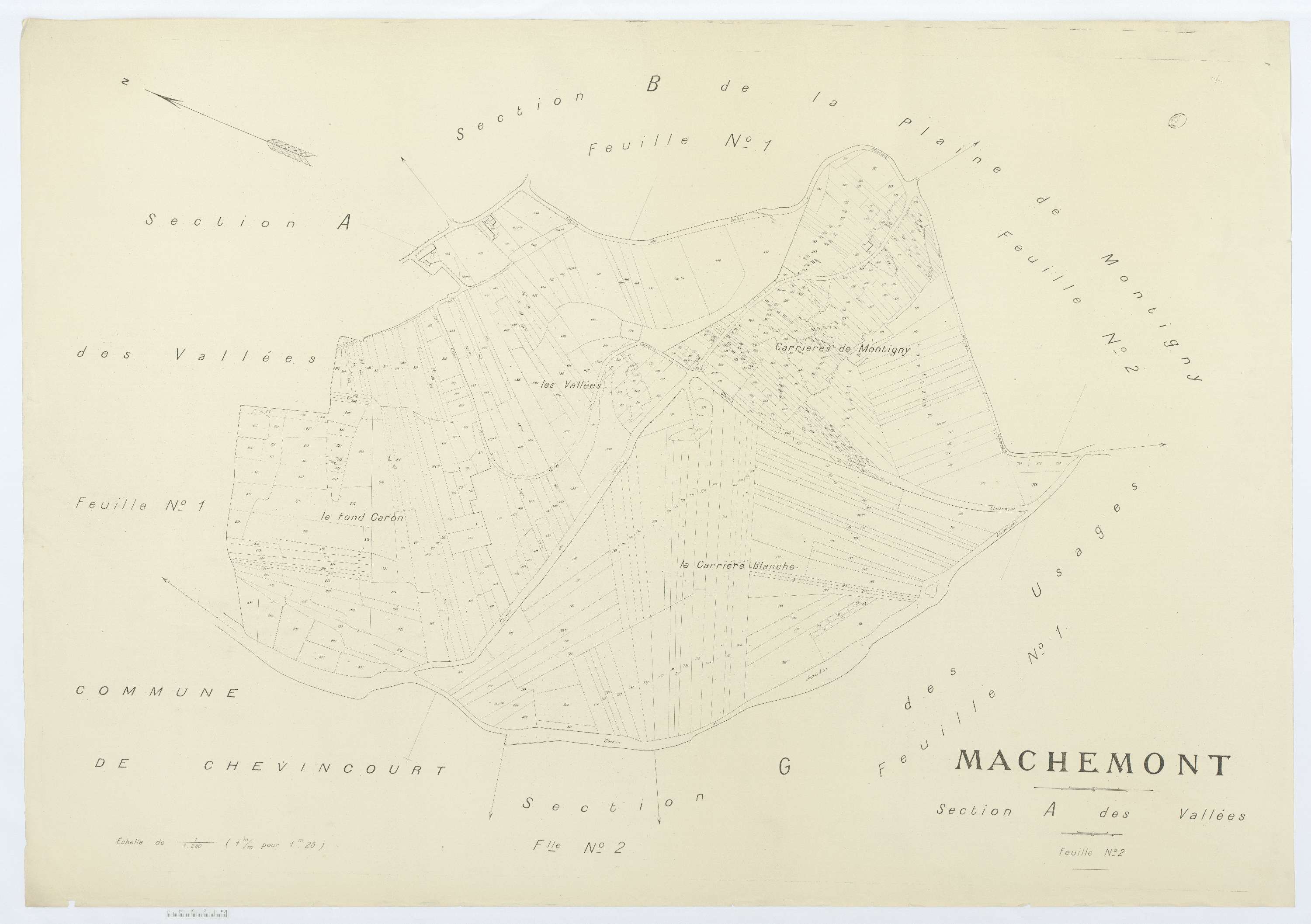 Machemont - Cadastre napoléonien (copie), section A2