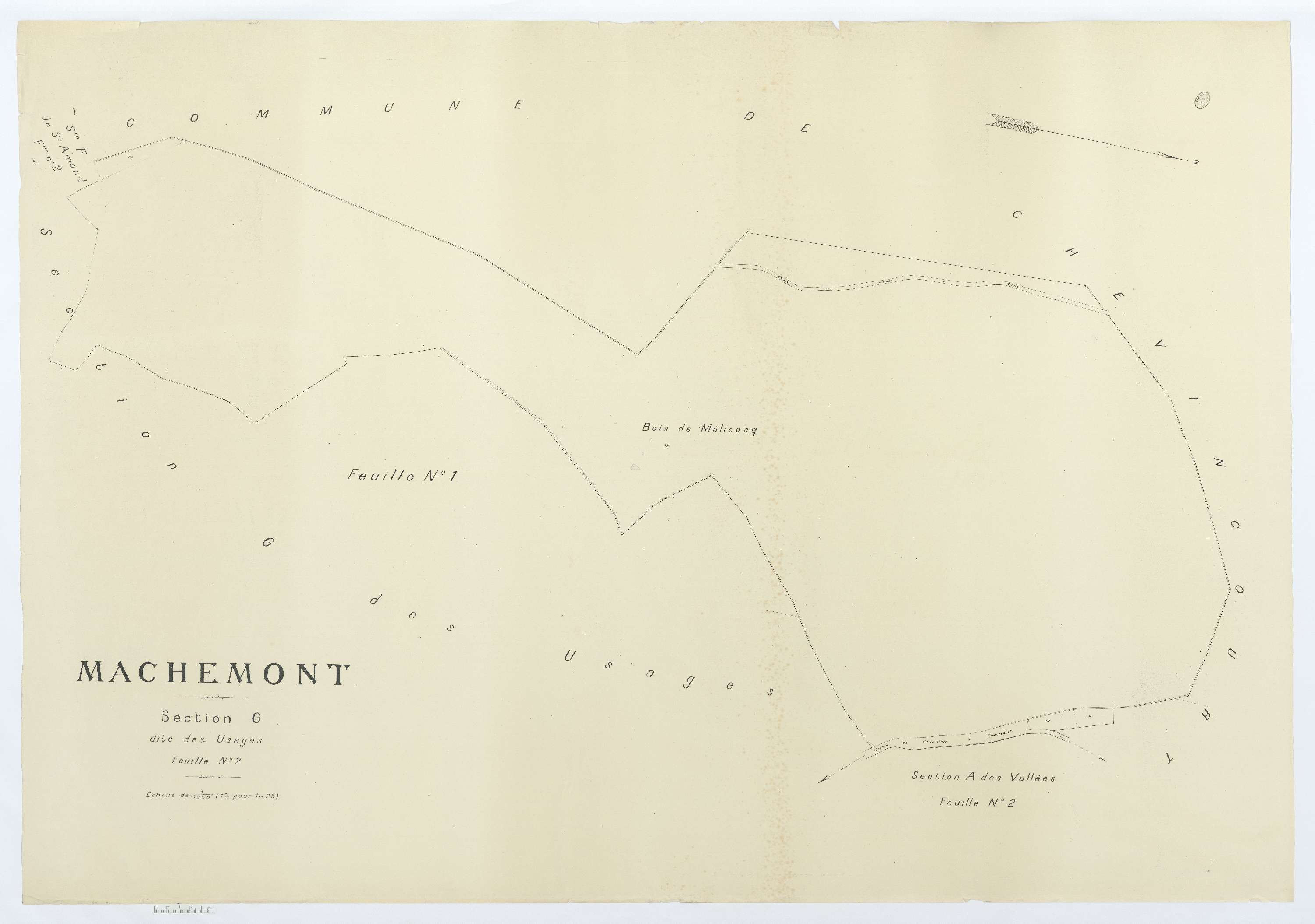 Machemont - Cadastre napoléonien (copie), section G2