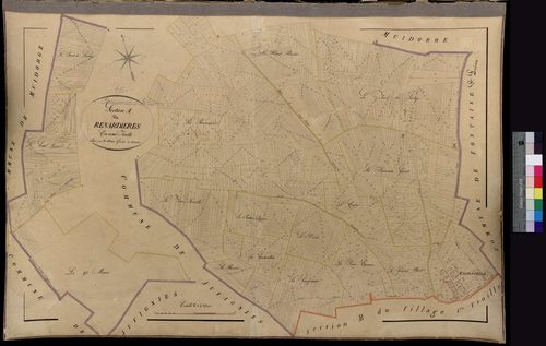 Maisoncelle-Saint-Pierre - Cadastre napoléonien, section A