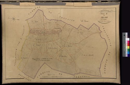 Maisoncelle-Saint-Pierre - Cadastre napoléonien, section B1