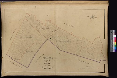 Maisoncelle-Saint-Pierre - Cadastre napoléonien, section B2
