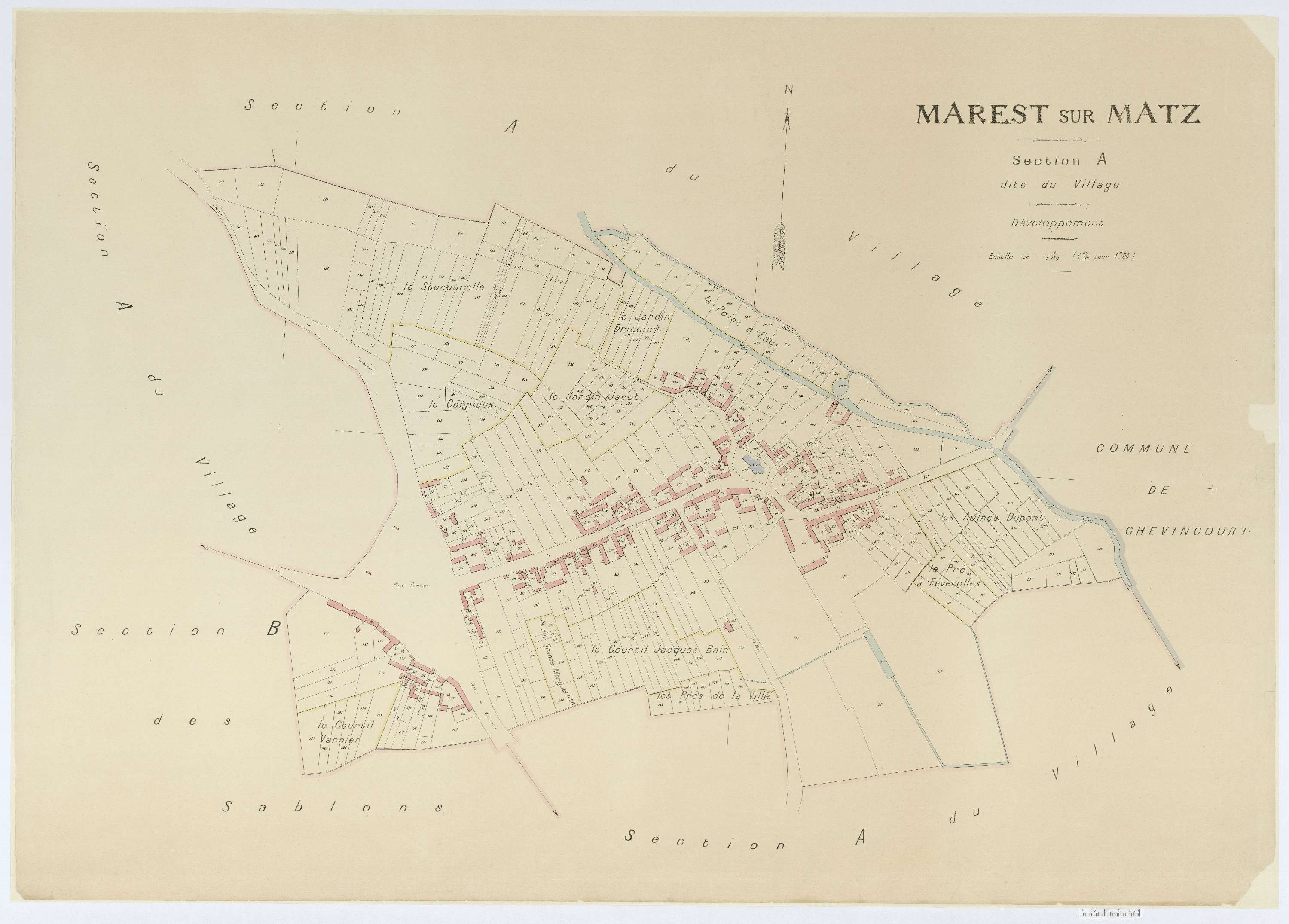 Marest-sur-Matz - Cadastre napoléonien (copie), section A_2
