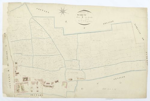 Margny-lès-Compiègne - Cadastre napoléonien, section A2