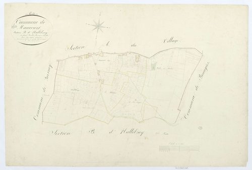Maucourt - Cadastre napoléonien, section B1