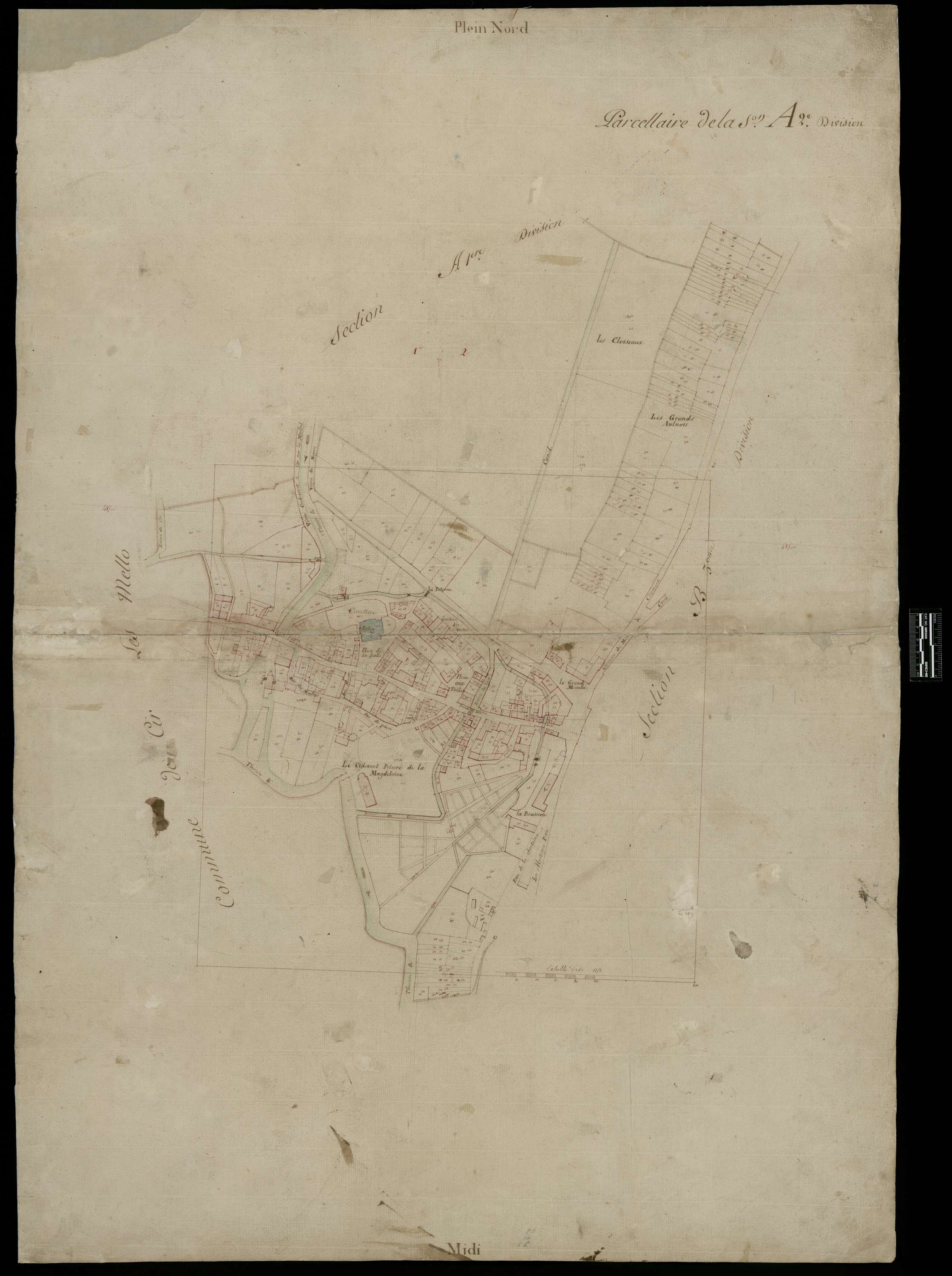 Mello - Cadastre napoléonien, section A2