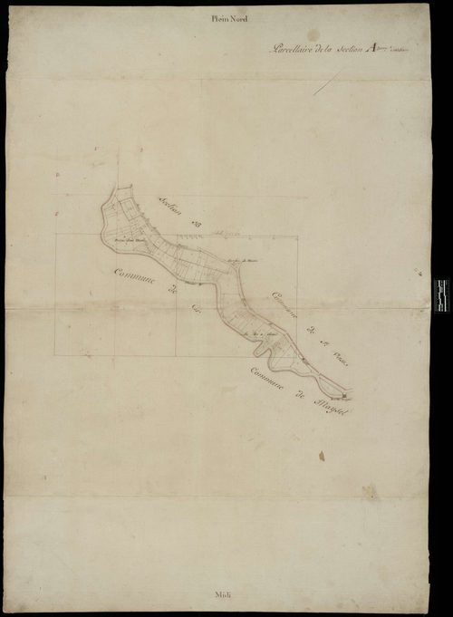 Mello - Cadastre napoléonien, section A3
