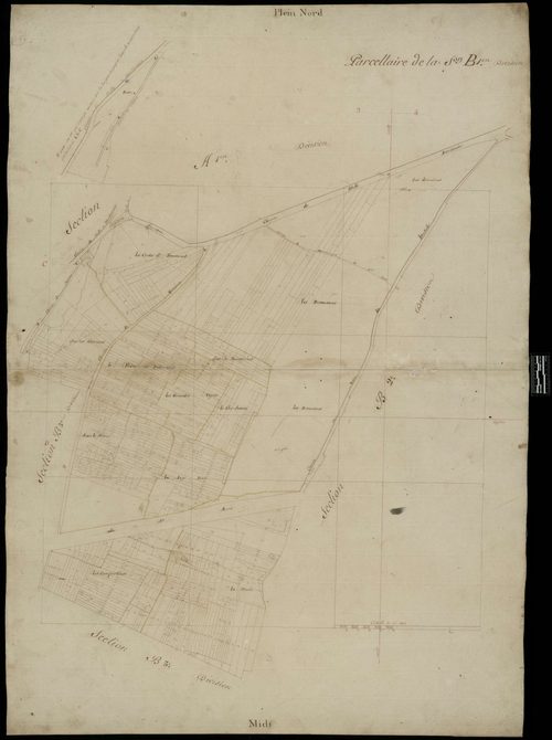 Mello - Cadastre napoléonien, section B1