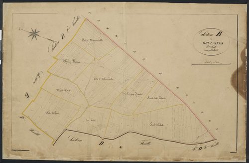 Méru - Cadastre napoléonien, section B2