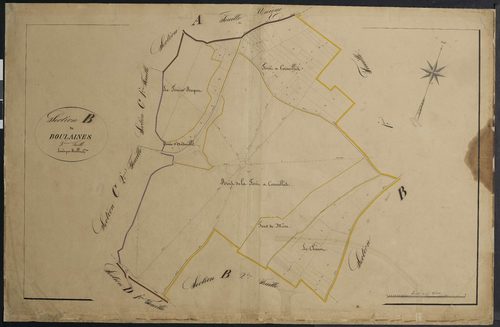 Méru - Cadastre napoléonien, section B3