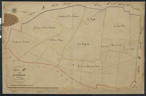 Méru - Cadastre napoléonien, section F
