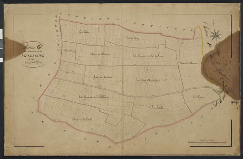 Méru - Cadastre napoléonien, section G