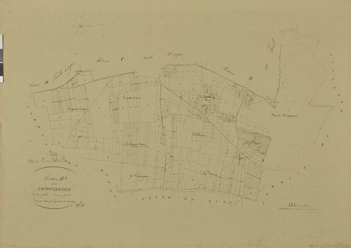 Le Mesnil-en-Thelle - Cadastre napoléonien (copie), section B, feuille 2