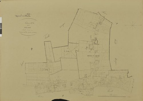 Le Mesnil-en-Thelle - Cadastre napoléonien (copie), section C, feuille unique