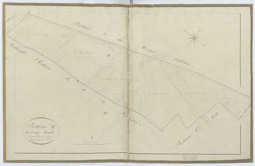 Monchy-Humières - Cadastre napoléonien, section C1