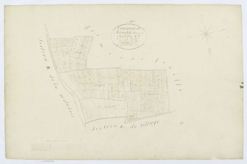 Monchy-Humières - Cadastre napoléonien, section C2