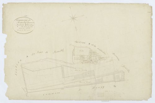 Monchy-Humières - Cadastre napoléonien, section E2