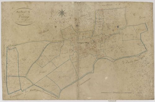 Montagny-Sainte-Félicité - Cadastre napoléonien, section A