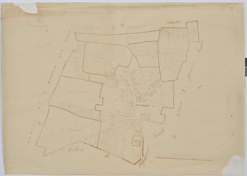 Montgérain - Cadastre napoléonien, section A2