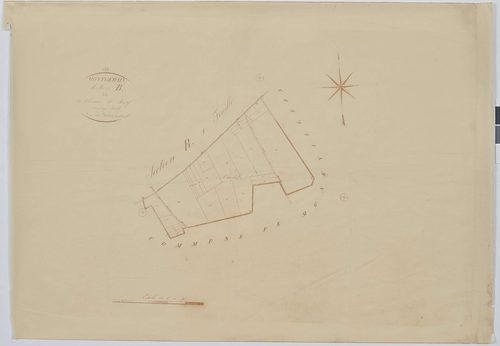 Montgérain - Cadastre napoléonien, section B2
