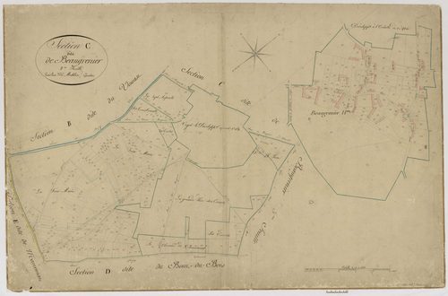 Montjavoult - Cadastre napoléonien, section C2