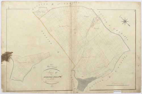Morienval - Cadastre napoléonien, section B2