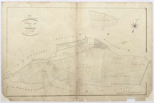 Morienval - Cadastre napoléonien, section D2