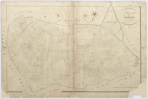 Morienval - Cadastre napoléonien, section D3