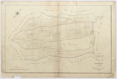 Morienval - Cadastre napoléonien, section D5