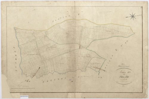 Morienval - Cadastre napoléonien, section E3