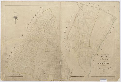 Morienval - Cadastre napoléonien, section F1