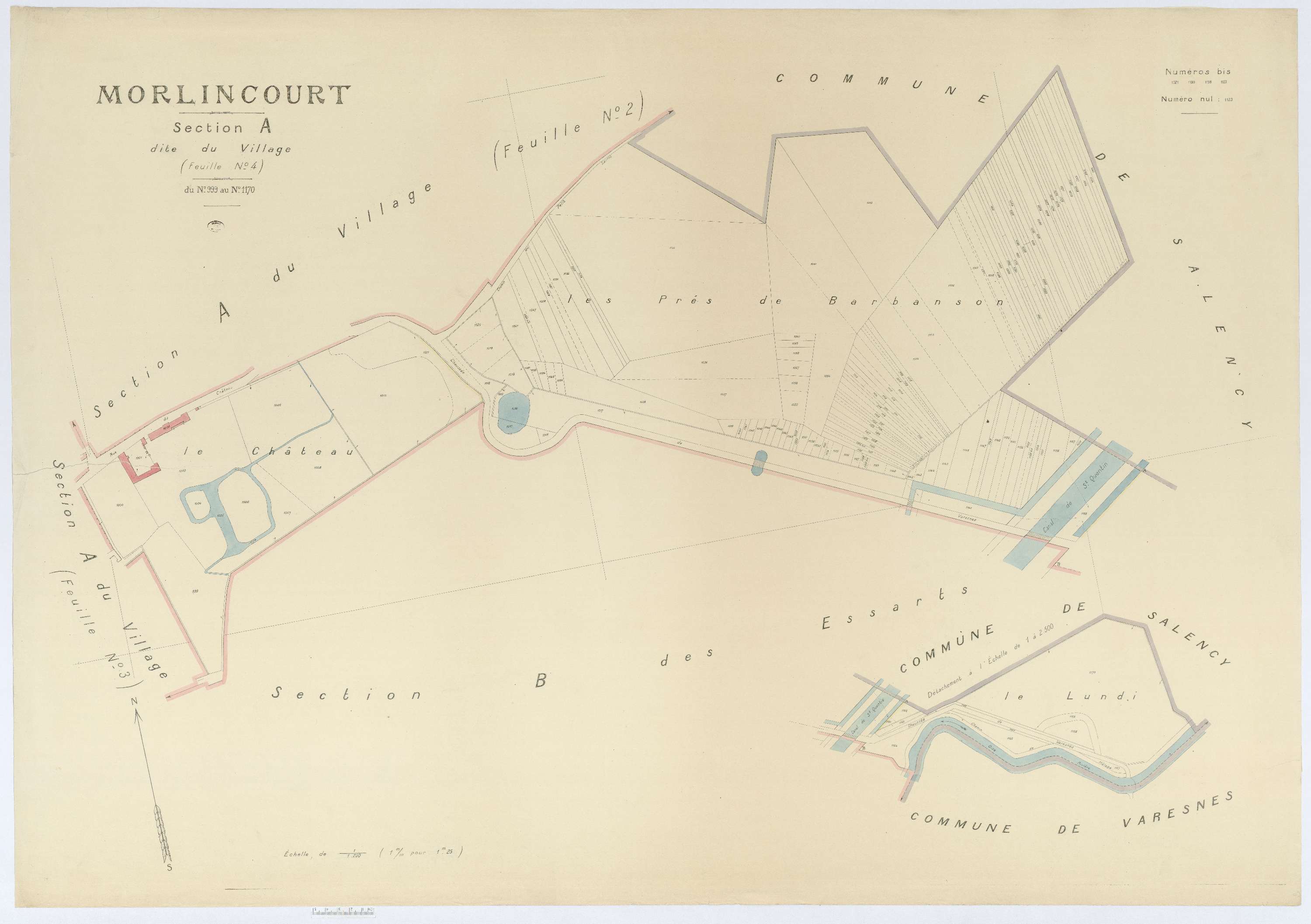 Morlincourt - Cadastre napoléonien (copie), section A4