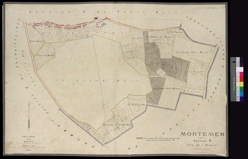 Mortemer - Cadastre napoléonien, section B