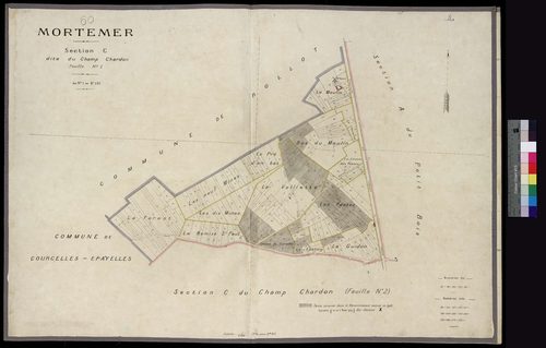 Mortemer - Cadastre napoléonien, section C1