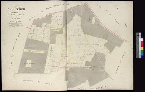 Mortemer - Cadastre napoléonien, section V
