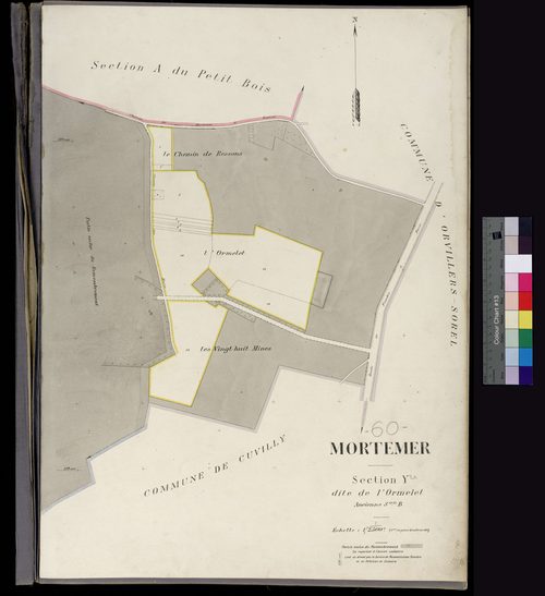 Mortemer - Cadastre napoléonien, section Y