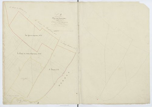Mouchy-le-Châtel - Cadastre napoléonien, sections A4 à A6