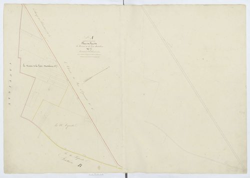 Mouchy-le-Châtel - Cadastre napoléonien, section A7