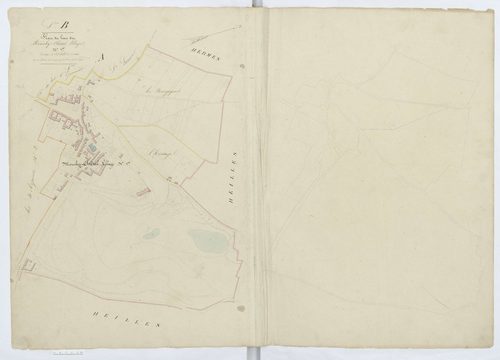 Mouchy-le-Châtel - Cadastre napoléonien, section B1