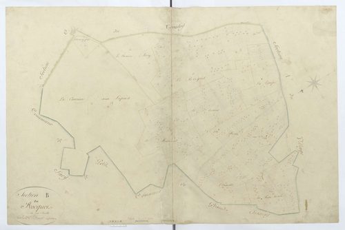 Moyvillers - Cadastre napoléonien, section B