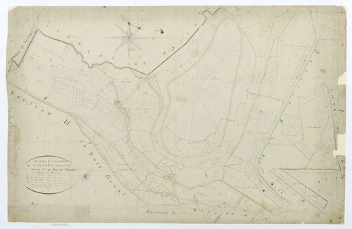 Nanteuil-le-Haudouin - Cadastre napoléonien, section A1