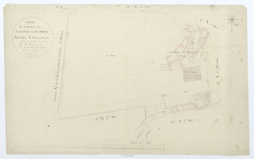 Nanteuil-le-Haudouin - Cadastre napoléonien, section A2