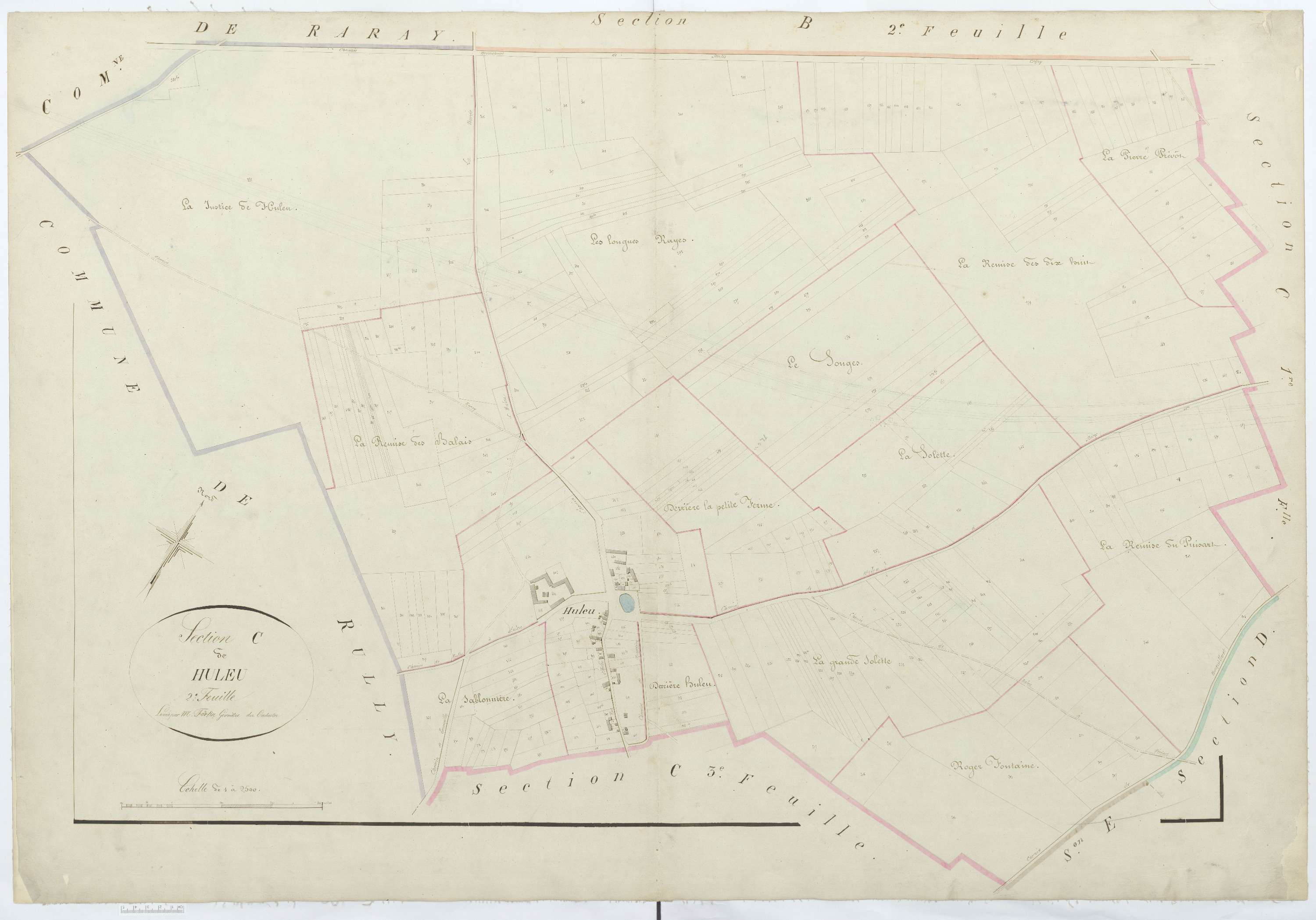 Néry - Cadastre napoléonien, section C2