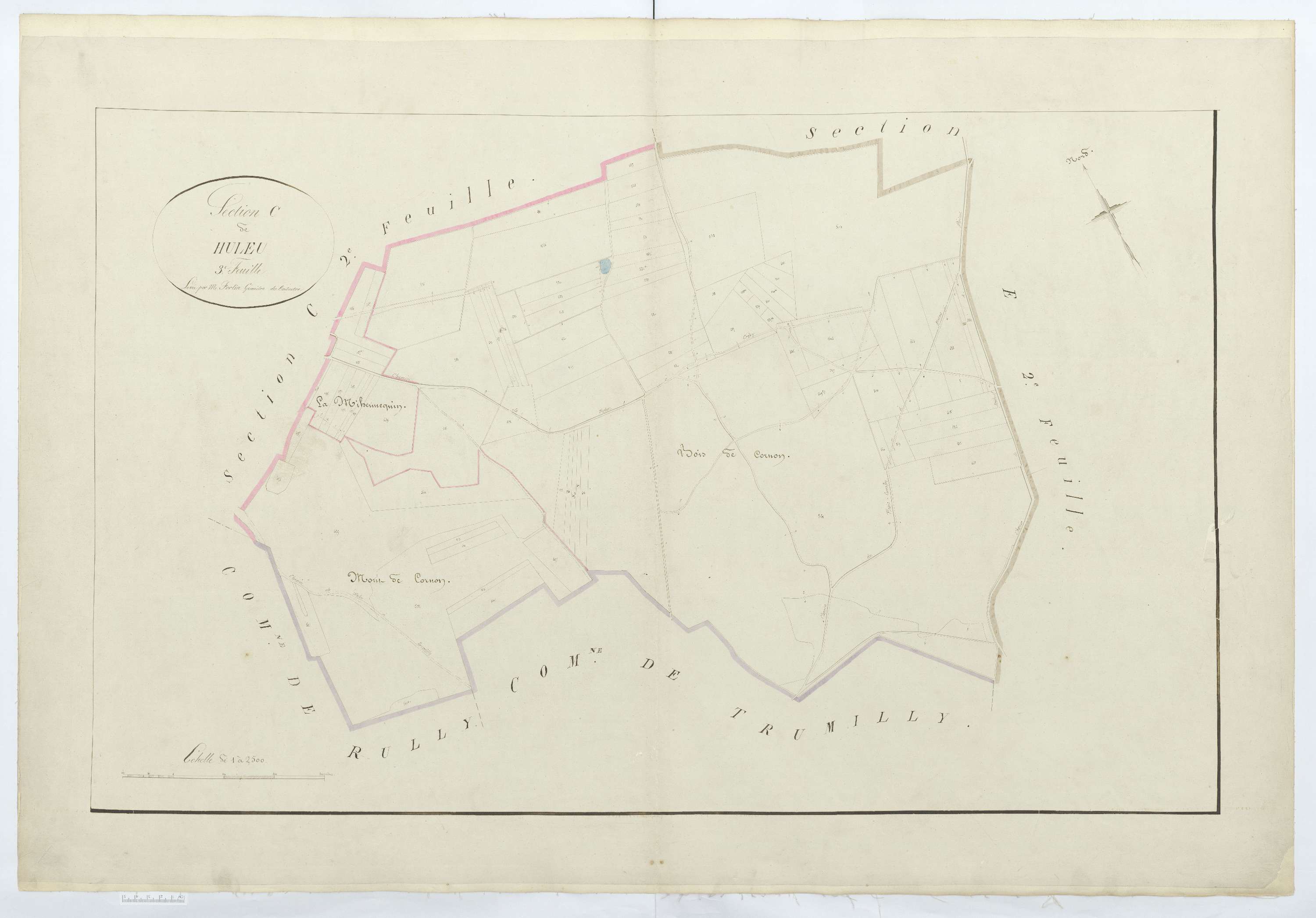 Néry - Cadastre napoléonien, section C3