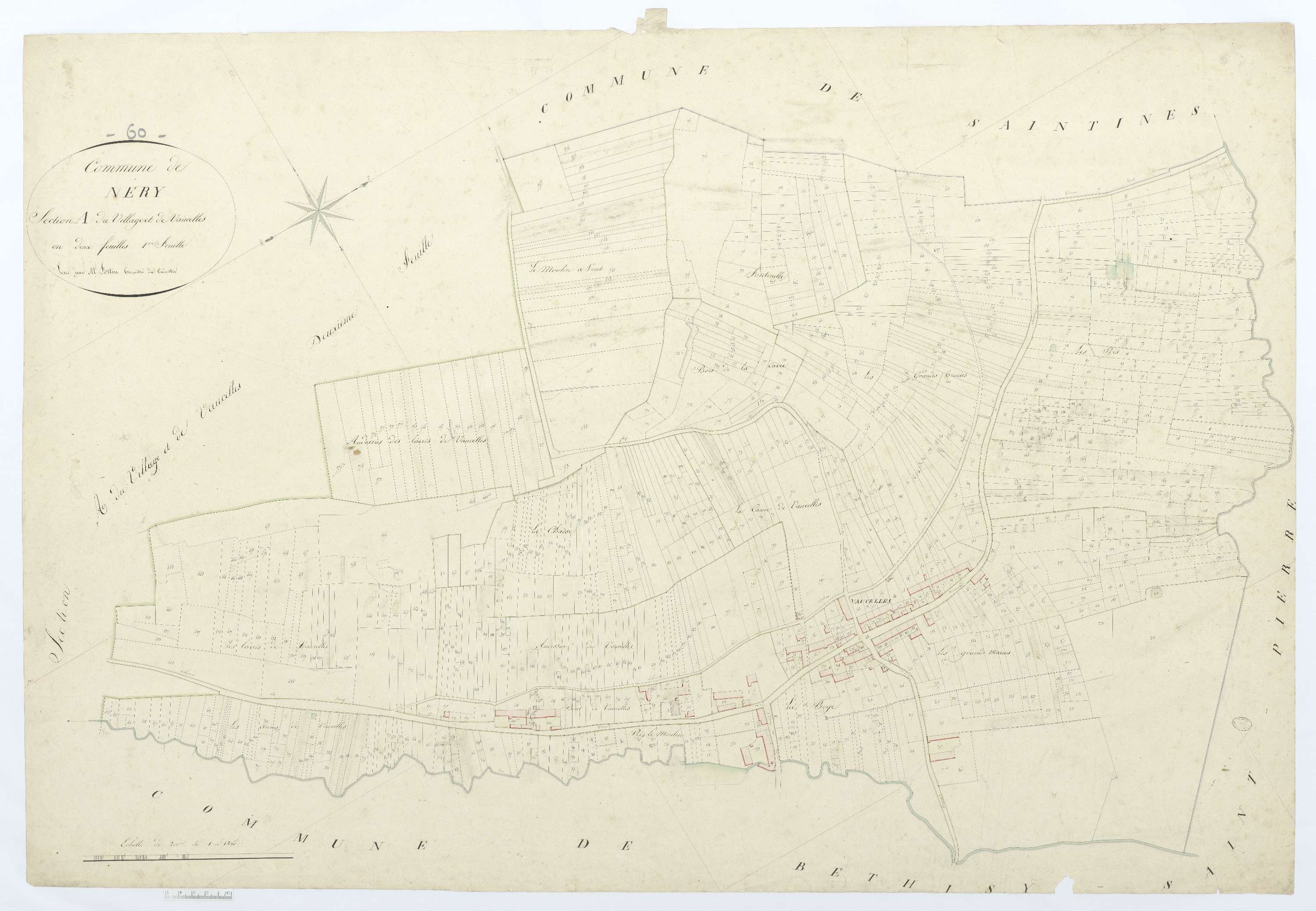 Néry - Cadastre napoléonien, section A1