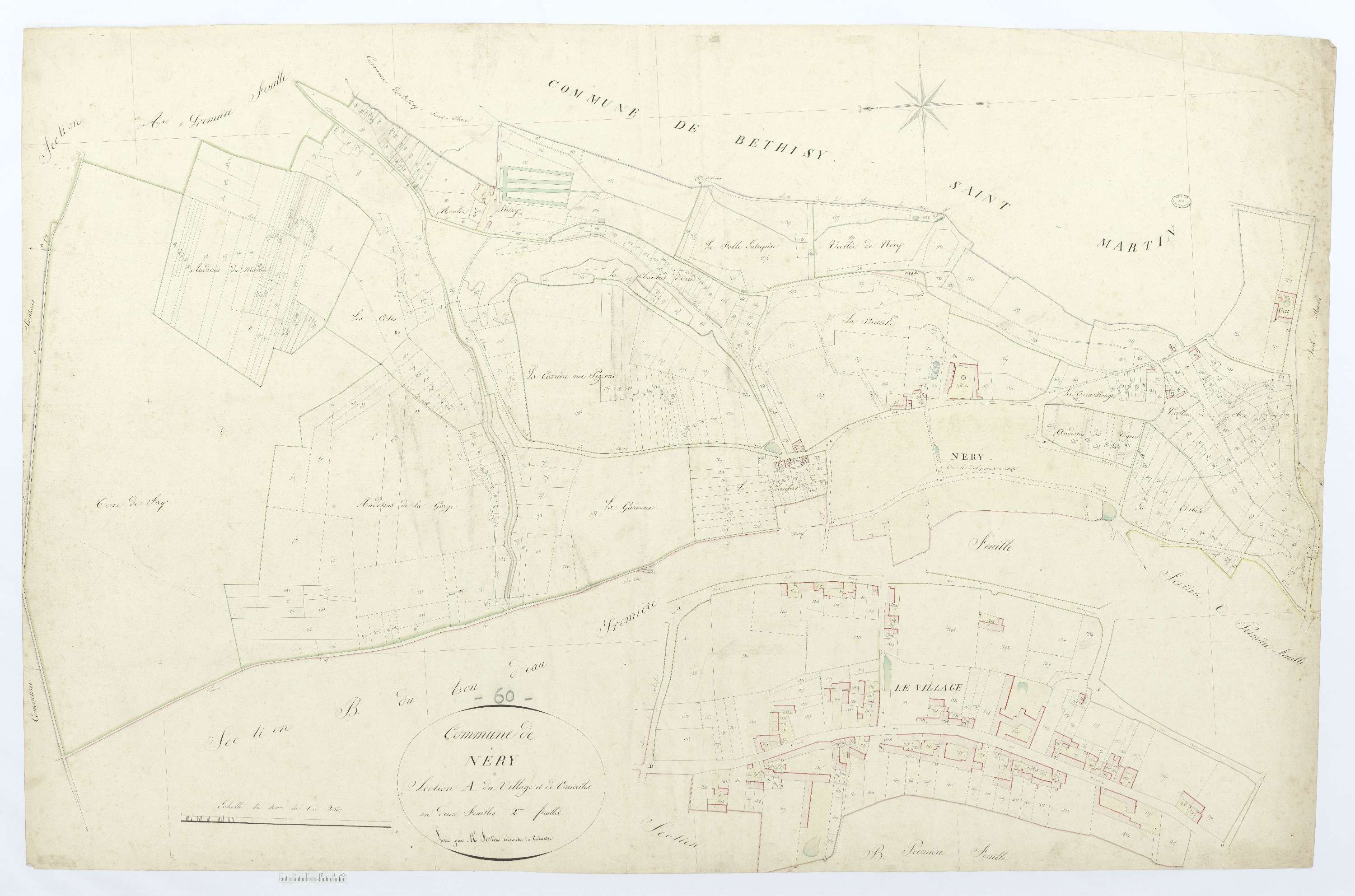Néry - Cadastre napoléonien, section A2