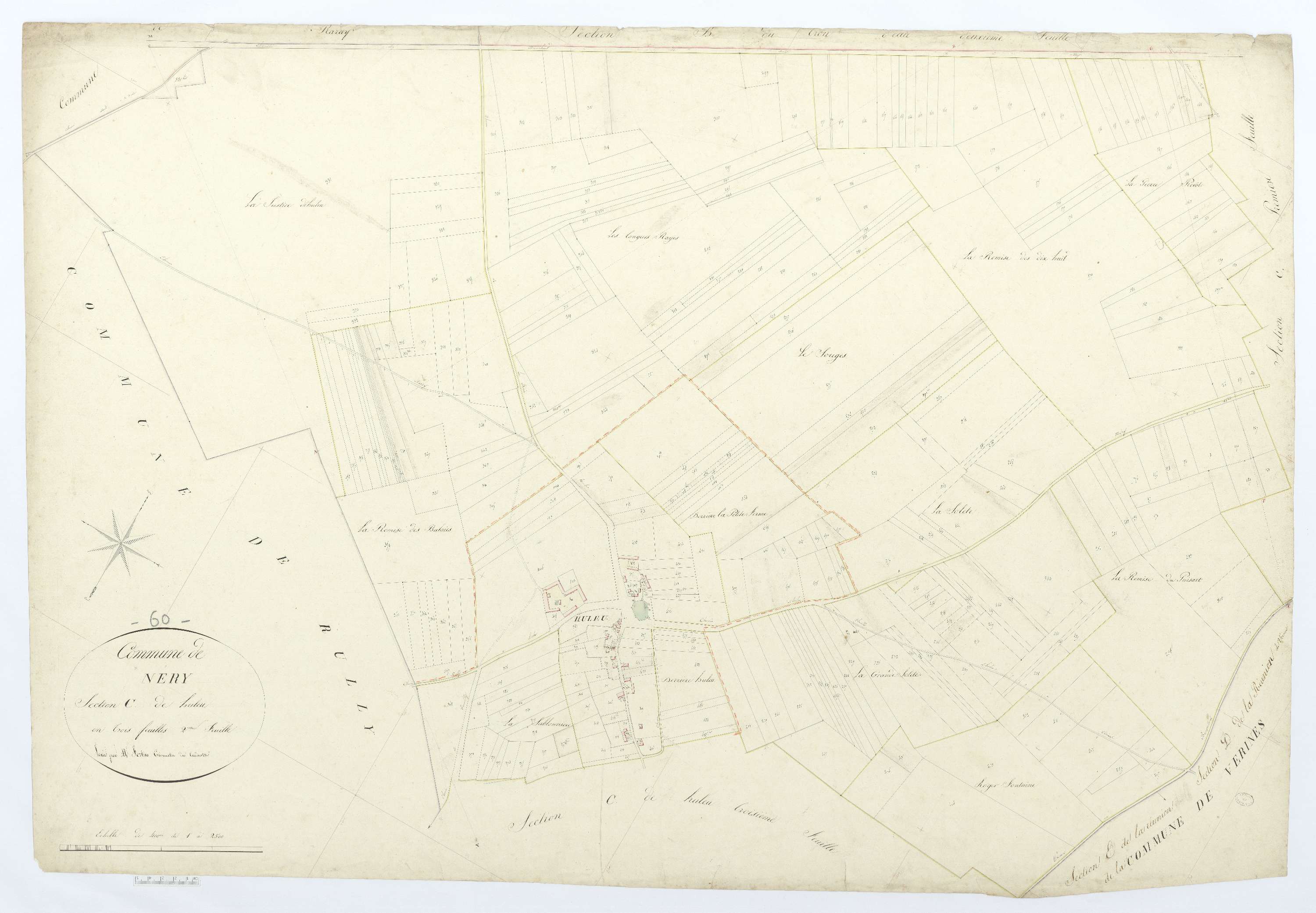 Néry - Cadastre napoléonien, section C2