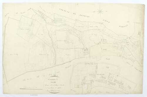 Néry - Cadastre napoléonien, section A2