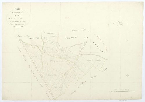 Néry - Cadastre napoléonien, section C1